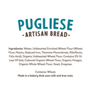 16oz Unsliced Pugliese 1/4